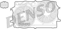 DENSO DER10007 - Ventilador, refrigeración del motor