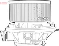 DENSO DEA07010 - Ventilador habitáculo