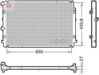 DENSO DRM02044 - Radiador, refrigeración del motor
