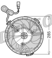 DENSO DER02005 - Ventilador, refrigeración del motor