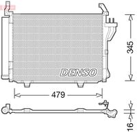 DENSO DCN41002 - Condensador, aire acondicionado
