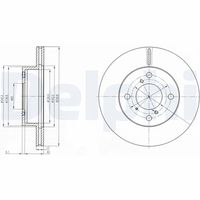 DELPHI BG3499 - Disco de freno