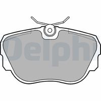 DELPHI LP596-17B1 - Juego de pastillas de freno