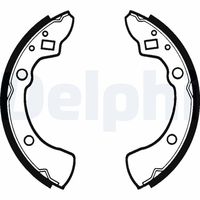 DELPHI LS1278 - Juego de zapatas de frenos