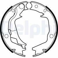 DELPHI LS2042 - Juego de zapatas de frenos, freno de estacionamiento