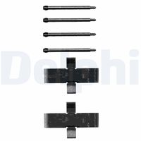 DELPHI LX0090 - Kit de accesorios, pastillas de frenos