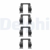 DELPHI LX0083 - Kit de accesorios, pastillas de frenos