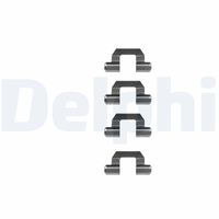 DELPHI LX0190 - Kit de accesorios, pastillas de frenos