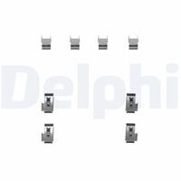 DELPHI LX0247 - Kit de accesorios, pastillas de frenos