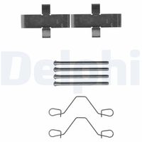 DELPHI LX0216 - Kit de accesorios, pastillas de frenos