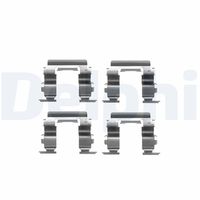 DELPHI LX0237 - Kit de accesorios, pastillas de frenos