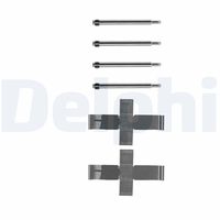DELPHI LX0274 - Kit de accesorios, pastillas de frenos