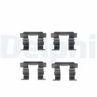 DELPHI LX0250 - Kit de accesorios, pastillas de frenos