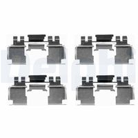DELPHI LX0389 - Kit de accesorios, pastillas de frenos