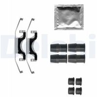 DELPHI LX0557 - Kit de accesorios, pastillas de frenos