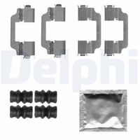 DELPHI LX0580 - Kit de accesorios, pastillas de frenos