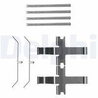 DELPHI LX0601 - Kit de accesorios, pastillas de frenos