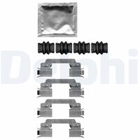 DELPHI LX0651 - Kit de accesorios, pastillas de frenos