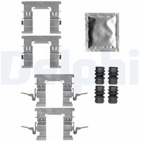 DELPHI LX0655 - Kit de accesorios, pastillas de frenos