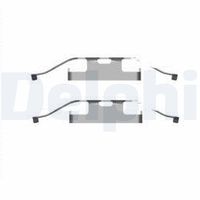 DELPHI LX0596 - Kit de accesorios, pastillas de frenos