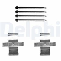 DELPHI LX0658 - Kit de accesorios, pastillas de frenos