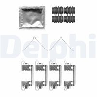 DELPHI LX0762 - Kit de accesorios, pastillas de frenos