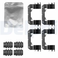 DELPHI LX0630 - Kit de accesorios, pastillas de frenos