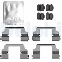 DELPHI LX0801 - Kit de accesorios, pastillas de frenos