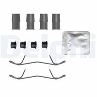 DELPHI LX0773 - Kit de accesorios, pastillas de frenos