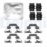 DELPHI LX0809 - Kit de accesorios, pastillas de frenos