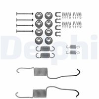 DELPHI LY1184 - Juego de accesorios, zapatas de freno