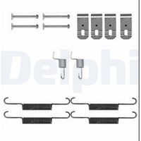 DELPHI LY1399 - Juego de accesorios, zapatas de freno de estacionamiento