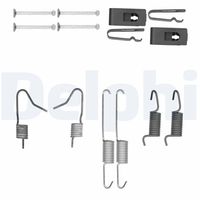 DELPHI LY1402 - Juego de accesorios, zapatas de freno