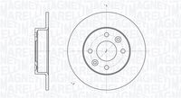 MAGNETI MARELLI 361302040183 - Disco de freno