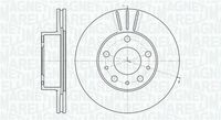 MAGNETI MARELLI 361302040230 - Disco de freno