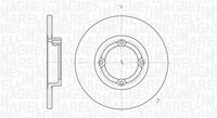 MAGNETI MARELLI 361302040267 - Disco de freno