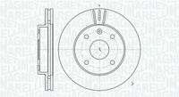 MAGNETI MARELLI 361302040278 - Disco de freno