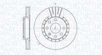 MAGNETI MARELLI 361302040328 - Disco de freno
