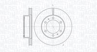 MAGNETI MARELLI 361302040646 - Disco de freno