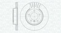 MAGNETI MARELLI 361302040208 - Disco de freno