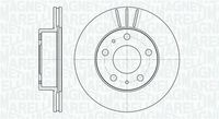 MAGNETI MARELLI 361302040228 - Disco de freno