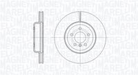 MAGNETI MARELLI 361302040804 - Disco de freno