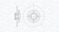 MAGNETI MARELLI 361302040821 - Disco de freno
