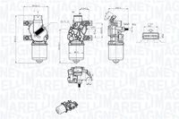 MAGNETI MARELLI 064043803010 - Motor del limpiaparabrisas