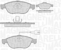 MAGNETI MARELLI 363916060108 - Juego de pastillas de freno