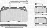 MAGNETI MARELLI 363916060113 - Juego de pastillas de freno