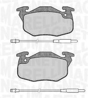 MAGNETI MARELLI 363916060168 - Juego de pastillas de freno