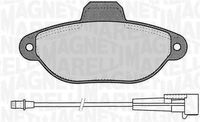 MAGNETI MARELLI 363916060218 - Juego de pastillas de freno
