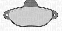 MAGNETI MARELLI 363916060219 - Juego de pastillas de freno