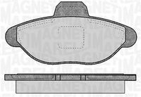 MAGNETI MARELLI 363916060223 - Juego de pastillas de freno